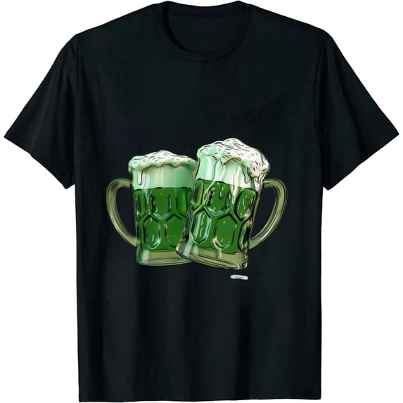 COMIO St Patricks Day Shirts for Women Irish Shamrock Green Tshirt 3/4 Sleeve Shirts for Women Saint Patricks Day Shirts