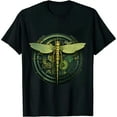 thumbnail image 1 of COMIO Steampunk Dragonfly Victorian Art Mechanical Steam Punk T-Shirt, 1 of 3
