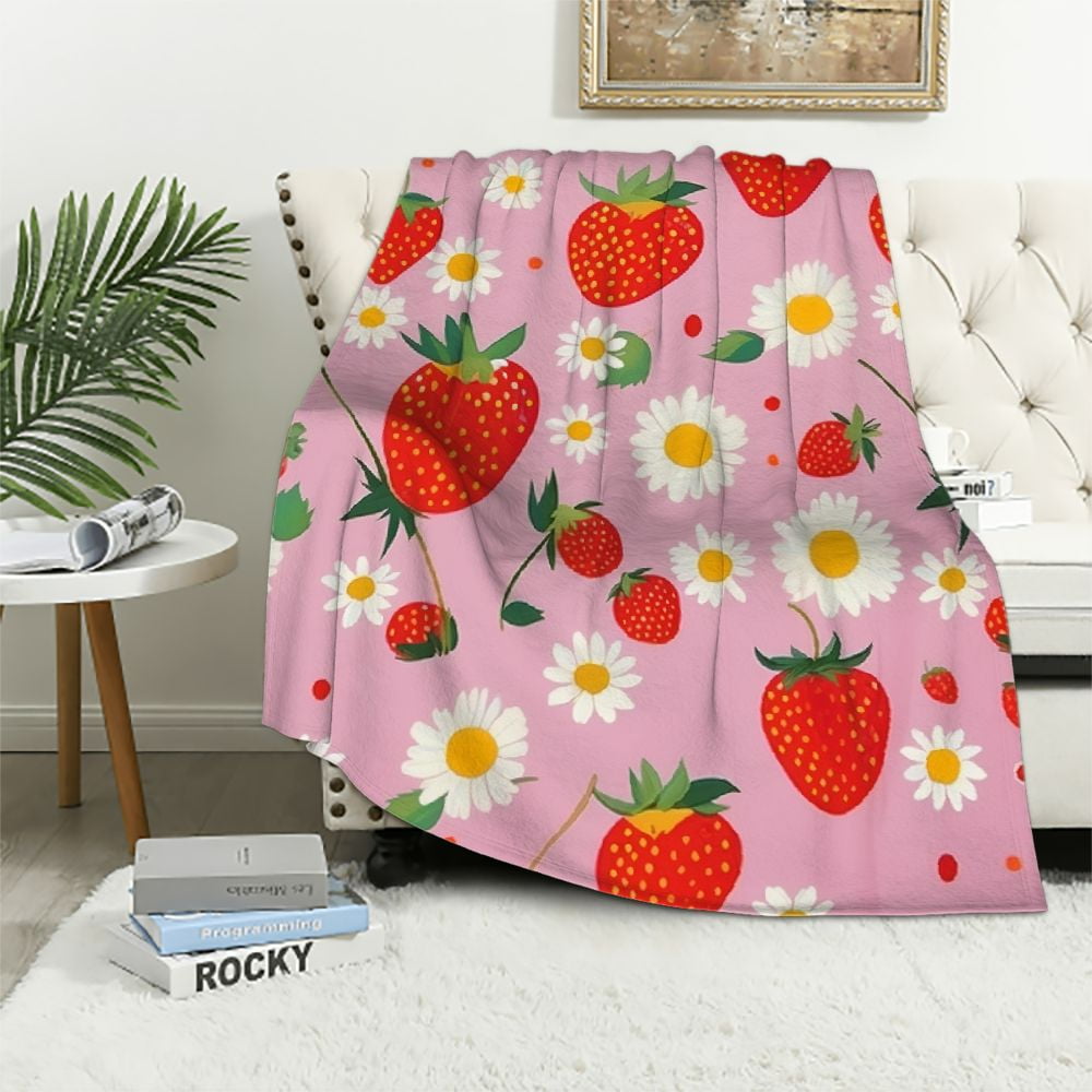 Strawberry Dreams Carrot Hooded Blanket