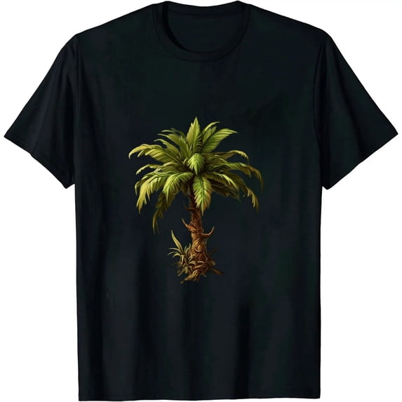 COMIO Summer Palm Trees Tropical Beach Vacation T-Shirt