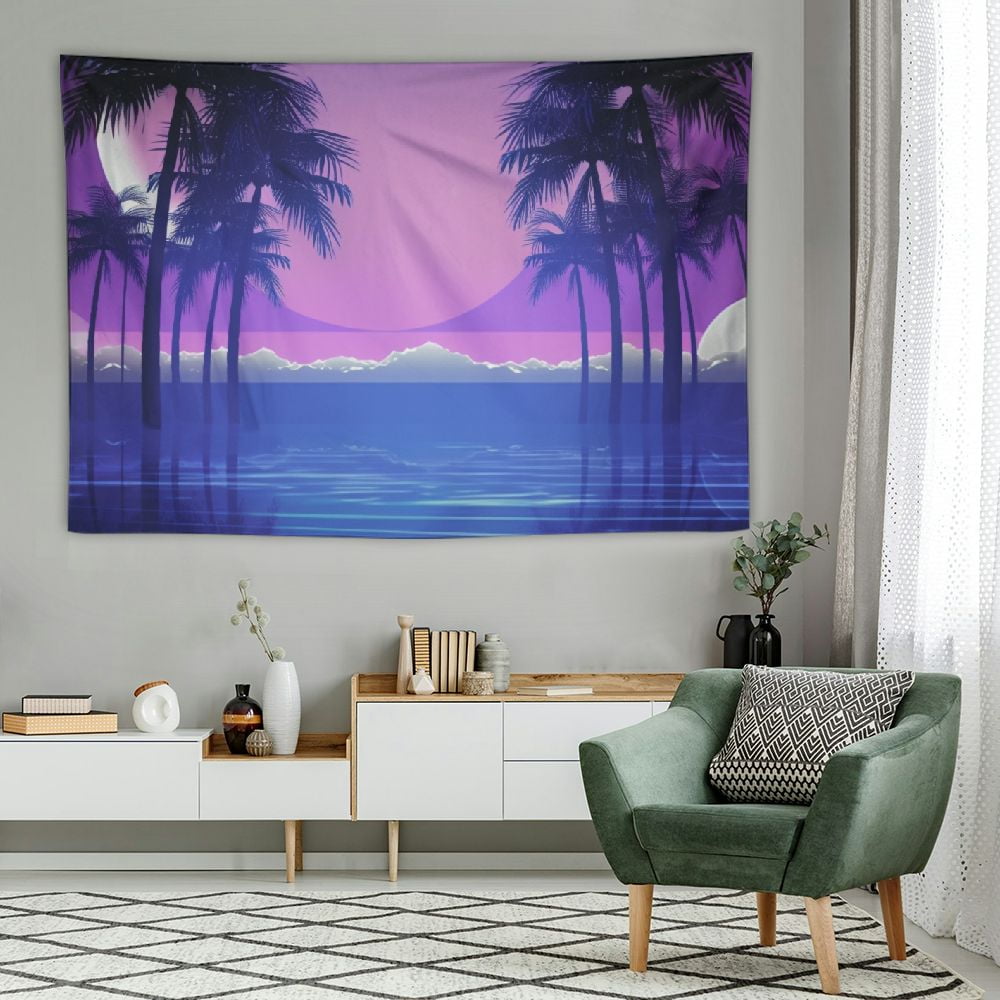 Synthwave tapestry hotsell