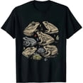 thumbnail image 1 of COMIO Tadpole Frog Toad Collage T-Shirt for Frog Lovers Hunters, 1 of 3