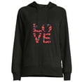 thumbnail image 1 of COMIO TeeStars - Love Basketball - Best Gift for Basketball Fans Women Hoodie, 1 of 4