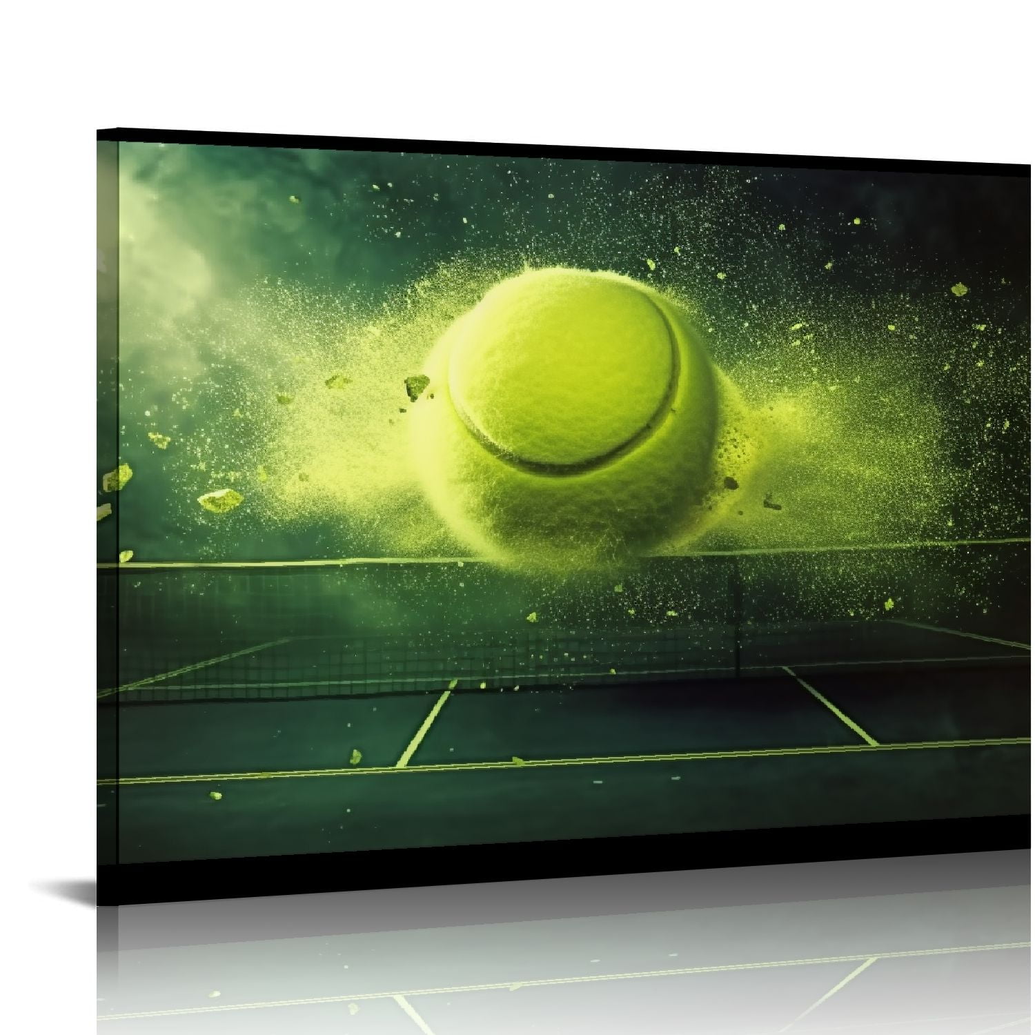 COMIO Tennis Wall Art Balls Pictures Wall Decor Ball Sports Paintings