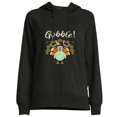 thumbnail image 1 of COMIO Thanksgiving Day Gobble Turkey Trot Funny Pullover Hoodie, 1 of 4