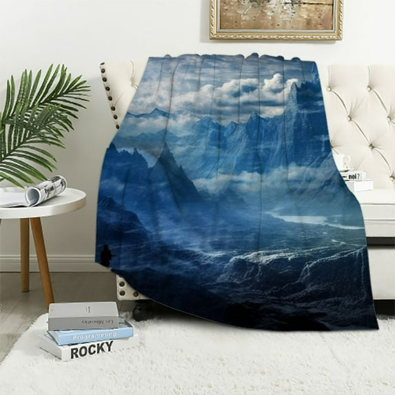 COMIO The Elder Scrolls Skyrim Video Game Throw Blanket