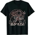 thumbnail image 1 of COMIO The Lion Hakuna Matata No Worries Outline Logo T-Shirt, 1 of 3