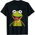 thumbnail image 1 of COMIO The Muppets Kermit Big Face Vintage Portrait T-Shirt, 1 of 3