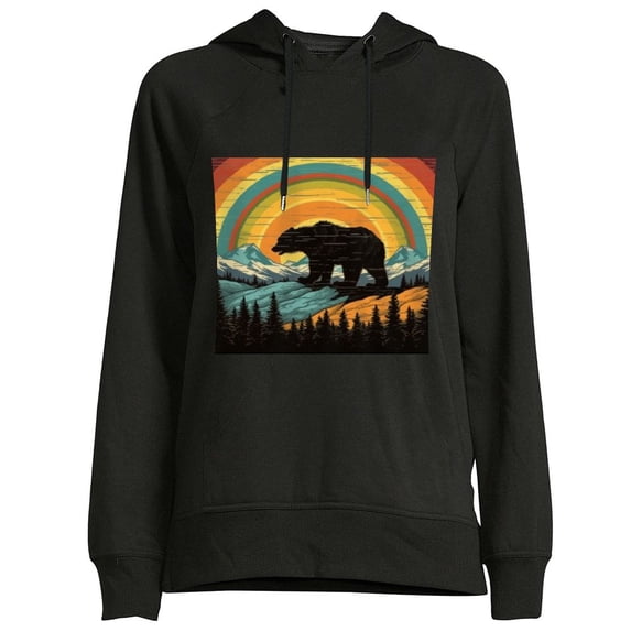 COMIO There Is No Planet Tee Camping Gift Vintage Mountain Bear Sweatshirt