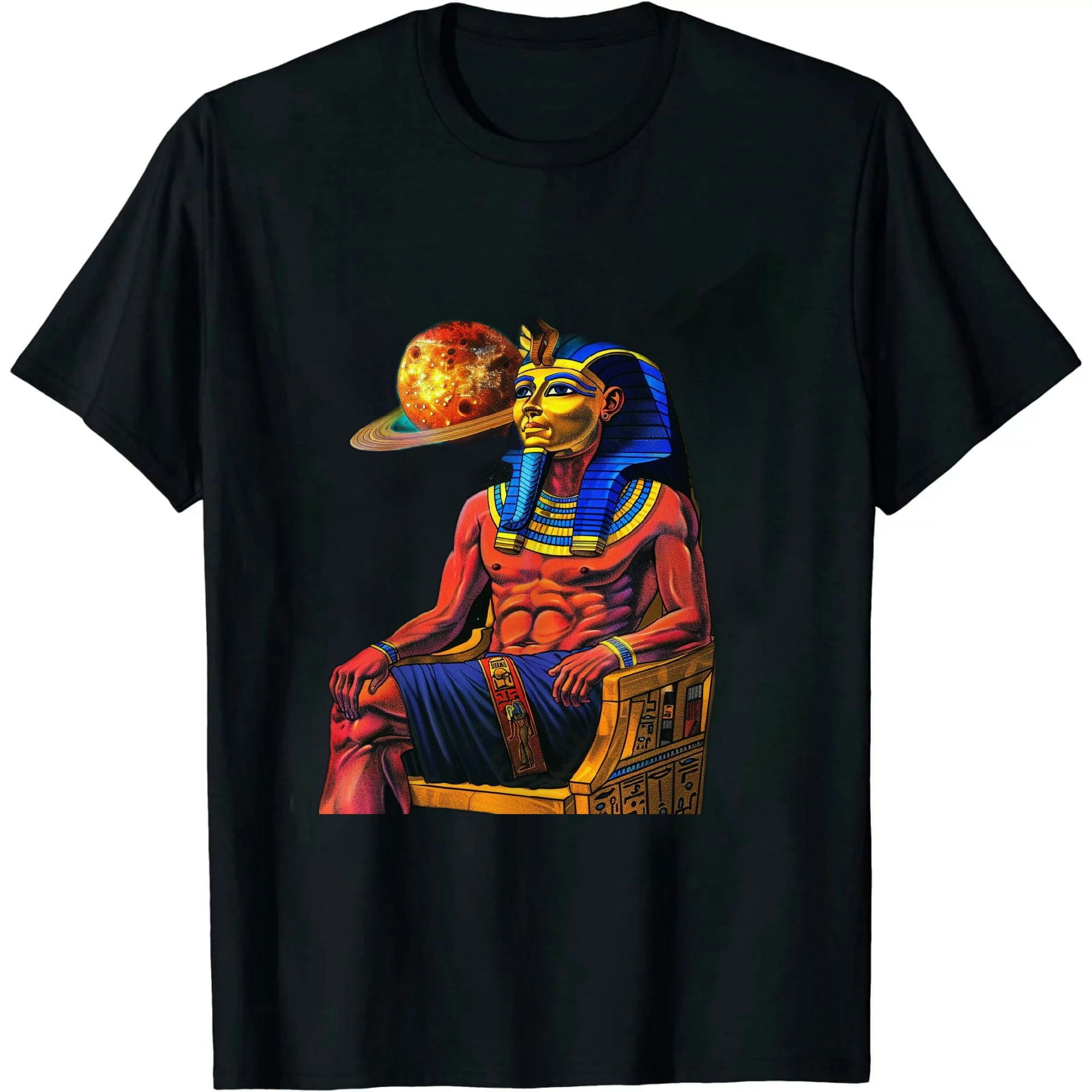 COMIO Thoth Egyptian God Ancient Egypt Mythology Deity Pyramid T-Shirt ...