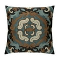 thumbnail image 1 of COMIO  Throw Pattern and Chambray Back, Multicolor Pillow Cover, 1 of 5
