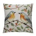 thumbnail image 1 of COMIO  Throw Pillow Cover Adorable Bird Decorative Pillow Case Home Decor Pillowcase, 1 of 5