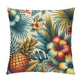 thumbnail image 1 of COMIO Throw Pillow Cover Cushion Covers Pillow Cases Tropical Flower Pineapple Vintage Car Bedroom, 1 of 5