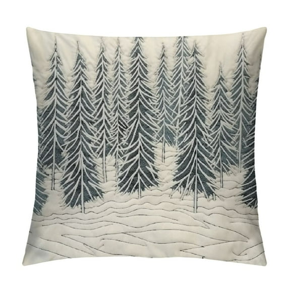 COMIO Throw Pillow Cover, Double-Sided Luxury Soft Faux Fur Decorative Pillow Cover with Plush Ball Cute Cedarwood Throw Pillow Case for Bed Home Decor Living Room