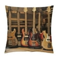 thumbnail image 1 of MLJA Throw Pillow Cover Guitar Bass Music Musical Instruments Strings Cool Rectangular Throw Pillow Covers for Couch Sofa Home Decor, 1 of 5
