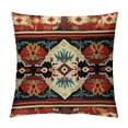 thumbnail image 1 of MLJA Throw Pillow Cover Native Tribal Cultural Patterns Brown Symbolic Iconic Geometric Home Decor Pillowcase Lumbar Pillow Case Cushion Cover for Sofa Couch Bed, 1 of 5
