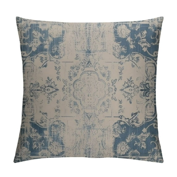 COMIO Throw Pillow Cover Vintage Carpet Pattern Antique Grunge Tribal Decorative Pillow Cases Home Decor Square Pillowcases