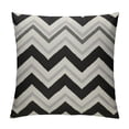 thumbnail image 1 of MLJA  Throw Pillow Covers Black Modern Simple Geometric Soft Square Home Decor Cushion Case with Zipper, Decorative Outdoor Pillow Cover for Sofa Couch Bedroom Porch Car., 1 of 5