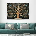 thumbnail image 1 of COMIO  Tree of Life Tapastry Moon Tapestry Butterfly Tapestries for Bedroom Aesthetic Tapastry's Wall Hanging Mandala Botanical Tapestry for Living Room Dorm, 1 of 7