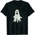 thumbnail image 1 of COMIO Trick Or Treat Halloween Ghost T-Shirt, 1 of 3
