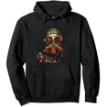 thumbnail image 1 of COMIO Urban Fashion Graffiti Gas Mask Street Art Pullover Hoodie, 1 of 3
