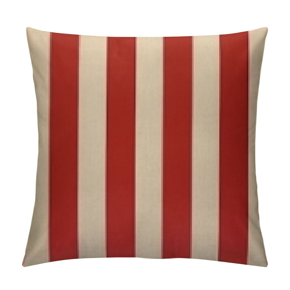 COMIO Valentine's Day Pillow Covers Red White Sweet Love Throw Pillow
