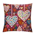 thumbnail image 1 of QZHH  Valentines Day Love Throw Pillow Cover Spring Farmhouse Decorations Cushion Case for Sofa Couch, 1 of 5