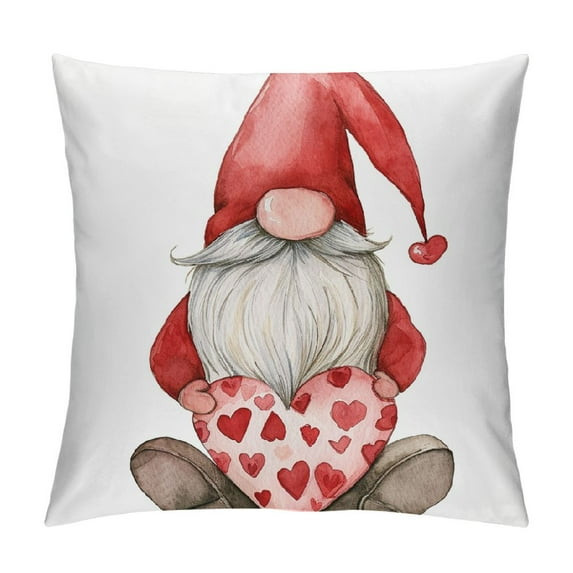COMIO Valentines Day Pillow Covers for Valentines Decor Love Heart Valentines Day Throw Pillows Decorative Cushion Cases Valentine Decorations