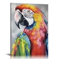 thumbnail image 1 of COMIO  Vibrant Parrot Wall Art, Premium Gallery Wrapped Canvas Decor, Ready to Hang,, 1 of 5