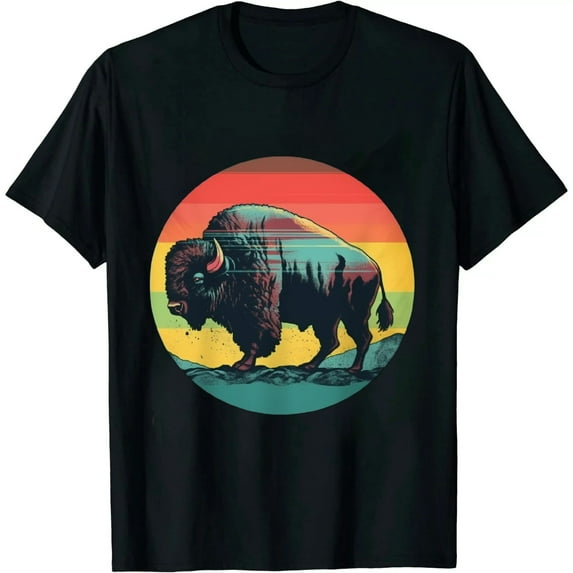 COMIO Vintage Buffalo T-Shirt