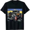 thumbnail image 1 of COMIO Vintage Hotrod Rock&roll Classic Car T-Shirt, 1 of 3