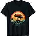 thumbnail image 1 of COMIO Vintage Mushroom Retro Mushroom Mycology T-Shirt, 1 of 3