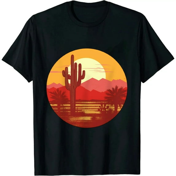 COMIO Vintage Palm Springs, CA Sunset T-Shirt