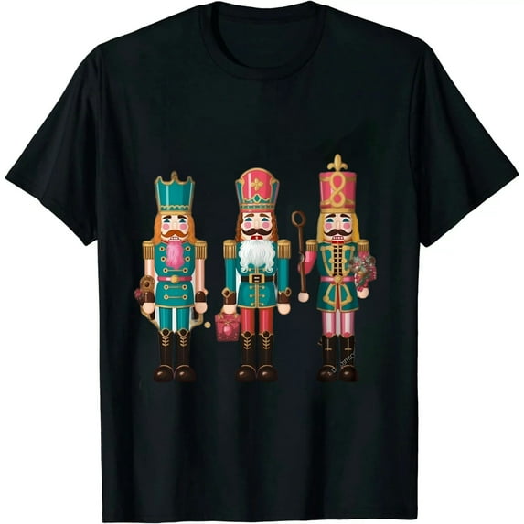 COMIO Vintage Pink Nutcracker Squad Pink Women T-Shirt