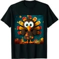 thumbnail image 1 of COMIO Vintage Retro Gobble Till You Wobble Apparel T-Shirt, 1 of 3