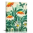 thumbnail image 1 of COMIO  Vintage blue Flower Market canvas wall art Abstract Colorful Small Flowers posters Minimalist Room Aesthetic Botanical prints painting boho hippie Flower wall Decor, 1 of 4
