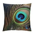thumbnail image 1 of COMIO Waterproof Pillow Covers for Couch Throw Pillow Cases, Abstract Peacock Animal Feather Decorative Cushion Pillow Covers,Indoor Outdoor Decoration Ornate Colorful Plume, 1 of 5