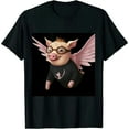 thumbnail image 1 of COMIO When Pigs Fly, Flying Pig T-shirt, 1 of 3