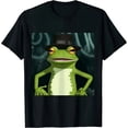 thumbnail image 1 of COMIO Who Let The Frogs Out - Funny Amphibian Lover Frog Owner T-Shirt, 1 of 3