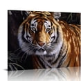 thumbnail image 1 of COMIO  Wild Animal Canvas Wall Art A Ferocity Royal Bengal Tiger Pictures for Wall Painting Print on Canvas Framed Contemporary Art for Men Boy Bedroom Home Modern Decoration, 1 of 4