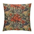 thumbnail image 1 of COMIO  William Morris Floral Pillowcases, Botanical Floral Nature Theme Vintage Pattern Mid Century Original Design for Sofa Bed, 1 of 5