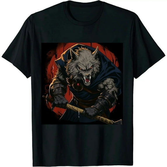 COMIO Wolf Viking Werewolf Berserker T-Shirt