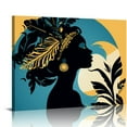 thumbnail image 1 of COMIO Woman Canvas Wall Art, Fashion Black Women Wall Art Canvas Poster, Minimalist Wall Decor Canvas for Girl's Bedroom, Living Room Home Decor, 1 of 4