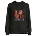 thumbnail image 1 of COMIO Women Girls Love Basketball Hoodie | BBall Hoodie for Girls Pullover Hoodie, 1 of 4