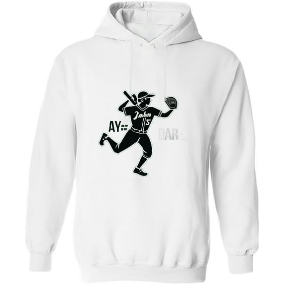 COMIO Women's Softball Catcher Funny Teen Girls I Dare Ya Pullover Hoodie