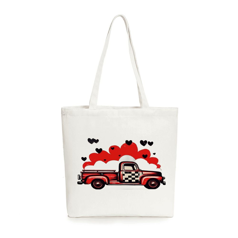 TSIIUO Women's The Windermere Peaks Canvas Tote Bag - Funny Folklore Design, 15.8x13.5 Inch, Reusable - View #11