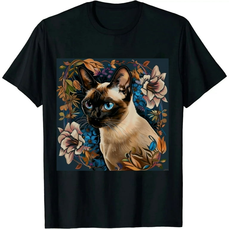 Siamese cat shirt hot sale