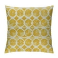 thumbnail image 1 of COMIO  Yellow and White Pillow Sham  Ornate Floral Pattern with Swirls Curls Symmetrical Overlap Motifs, Quality Microfiber Bedding Item for All Seasons,  Pale Yellow, 1 of 5