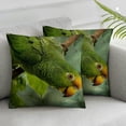 thumbnail image 1 of COMIO  Yellow-headed Amazon Parrot, Tropical bird, Belize - Pete Oxford - Pillow Case White, 1 of 6