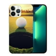 thumbnail image 1 of COMIO  - iPhone 14 Pro Case - Protective Phone Case for Apple iPhone 14 Pro - Golf Ball Sunset Multi, 1 of 4